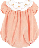 PUMPKIN CORD SCALLOP BUBBLE