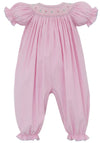 AMELIA - PINK CORDUROY LONG BISHOP BUBBLE