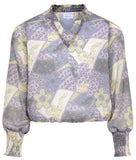 ELIZABETH TOP - PURPLE PATCH