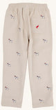 CRITTER SHEFFIELD PANTS (CORDUROY) - OSPREY OATMEAL AND SANTA DOG EMBROIDERY