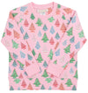 CASSIDY COMFY CREWNECK - NEED A LITTLE NOSTALGIA WITH PIER PARTY PINK