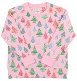 CASSIDY COMFY CREWNECK - NEED A LITTLE NOSTALGIA WITH PIER PARTY PINK