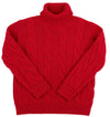 TOWNSEND TURTLENECK SWEATER - RICHMOND RED