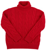 TOWNSEND TURTLENECK SWEATER - RICHMOND RED