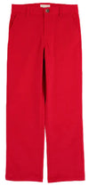 PREP SCHOOL PANTS (CORDUROY) - RICHMOND RED
