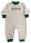 DUCK TRIO - KNIT ROMPER