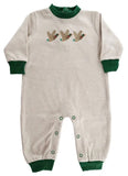 DUCK TRIO - KNIT ROMPER