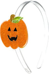 PUMPKIN GLITTER ORANGE HEADBAND