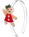 GINGERBREAD GIRL RED HEADBAND
