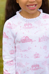 LIZZIE'S LUXE LEISURE DRESS - YORK TOWN TOILE