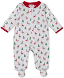 CHRISTMAS REINDEER ZIP FOOTIE
