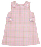 JANIE JUMPER - PELHAM BAY PLAID WITH BEALE STREET BLUE