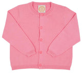 CAMBRIDGE CARDIGAN HAMPTONS HOT PINK WITH PEARLIZED BUTTONS