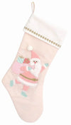 PINK SANTA STOCKING