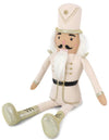 CREAM AND GOLD NUTCRACKER