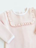 ROCK ME ROMPER (RIBBED) - PALM BEACH PINK