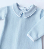 ROCK ME ROMPER (RIBBED) - BUCKHEAD BLUE
