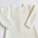 ROCK ME ROMPER (RIBBED) UNISEX - PALMETTO PEARL
