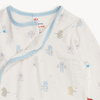 MAGNETIC GOWN AND HAT SET - BABY BEATS BLUE
