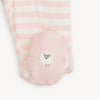 MAGNETIC ME PINK STRIPE FOOTIE