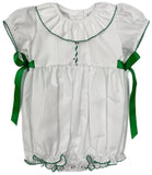 NIA EMBROIDERED RUFFLE COLLAR BUBBLE