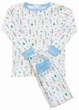 BLUE NUTCRACKER PIMA PAJAMAS