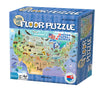 48 PIECE FLOOR PUZZLE - MAP OF THE USA