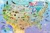 48 PIECE FLOOR PUZZLE - MAP OF THE USA