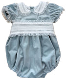 SKY ICE BLUE VELVET BUBBLE