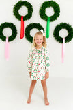 LONG SLEEVE TABITHA'S TEACHER'S PET DRESS (CORDUROY) - ROLLINS WREATHS
