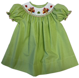 TURKEY SMOCKED BISHOP DRESS