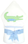 EVERYKID TOWEL BLUE ALLIGATOR