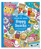 COLOR-IN' BOOK - HAPPY SNACKS