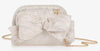 GIRLS BEIGE AND SILVER HANDBAG