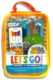 LET'S GO ACTIVITY AND COLORING KIT - KITTY IN THE CITY