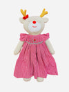 GIRL REINDEER DOLL WITH DRESS