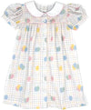 BRECCAN DRESS - PARTY TIME BALLOON PLAID