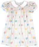 BRECCAN DRESS - PARTY TIME BALLOON PLAID