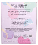 LUXE HEADBAND + WRISTBANDS - PINK