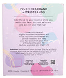 LUXE HEADBAND + WRISTBANDS - PURPLE