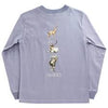 LONGSLEEVE LOGO TEE DEER ON SMOKE