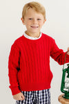 CRAWFORD CREWNECK ( UNISEX ) RICHMOND RED