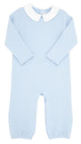 POTTER'S PLAYSUIT (QUILTED) - BEALE STREET BLUE WITH WORTH AVEUNE WHITE