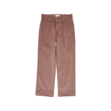 PREP SCHOOL PANTS (CORDUROY) GRAY BAY BROWN WITH TONAL STORK