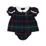 MARY BAKER BLOOMER SET HORSE TRAIL TARTAN