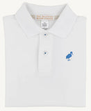 PRIM AND PROPER POLO - WORTH AVENUE WHITE WITH WOOD BOAT BLUE