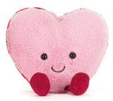 AMUSEABLES COLETTE HEART MACARON - PINK