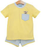 PUPPY PAWS SHORT SET