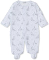 GIRAFFE GLEE PRINTED FOOTIE - GREY