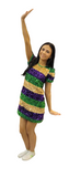 MUSES SEQUIN MARDI GRAS DRESS